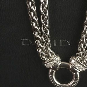 David Yurman double wheat chain